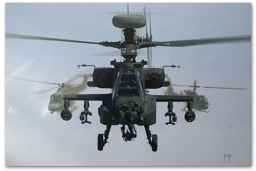 Apache to the Front - by Alex Hamilton