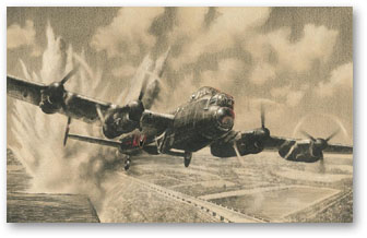 Attacking the Sorpe Dam - by Richard Taylor