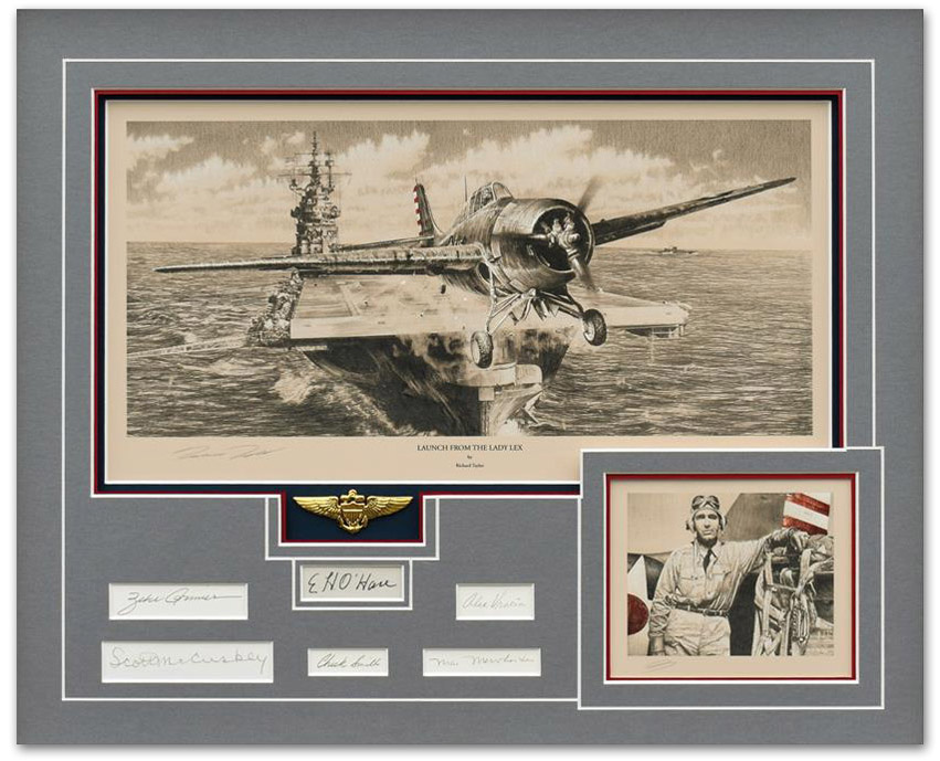 Launch from the Lady Lex - by Richard Taylor