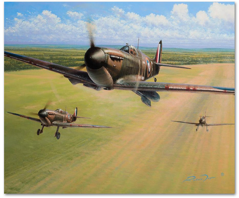 Spitfire Scramble- by Richard Taylor