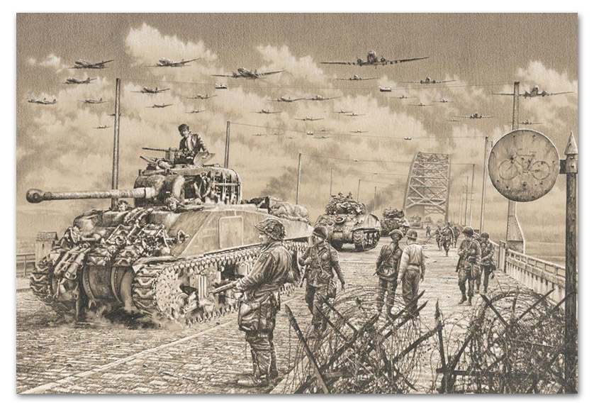 The Last Bridge Before Arnhem - by Richard Taylor